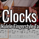 clocks ukulele fingerstyle