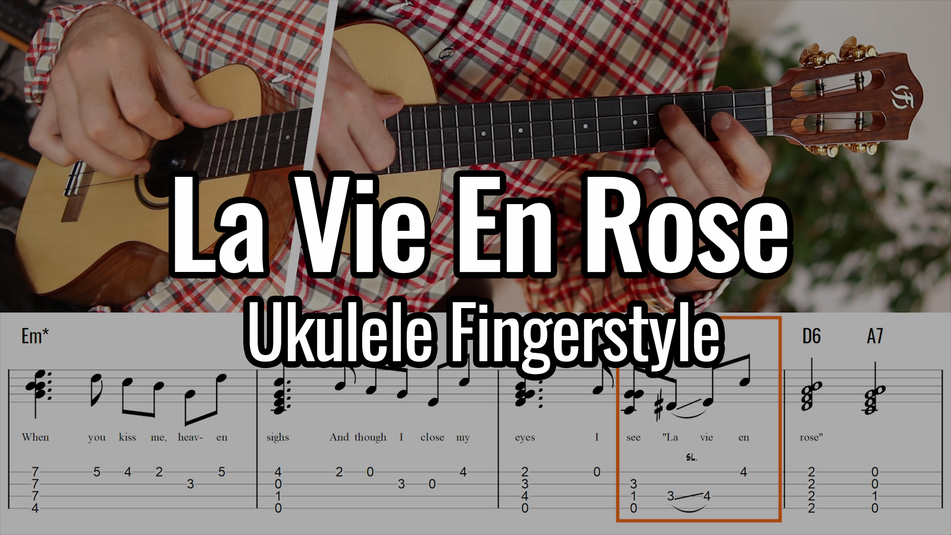 Uke Chords La Vie En Rose