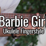 barbie girl ukulele fingerstyle